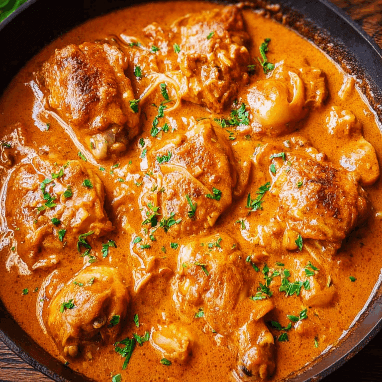 Chicken Paprikash