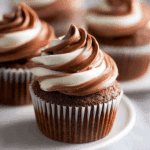 Chocolate Coffee Cream Cupcakes