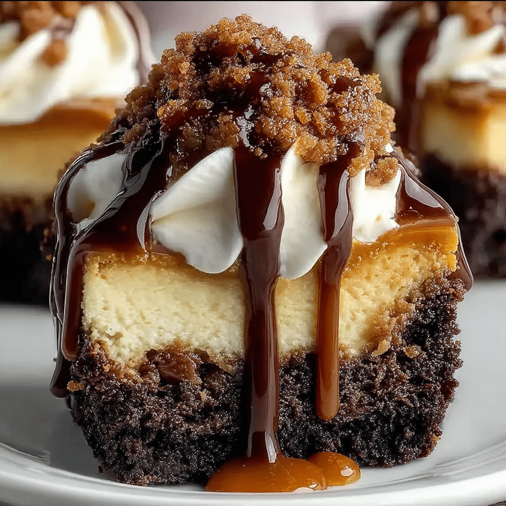 Loaded Brownie Cheesecake Dessert
