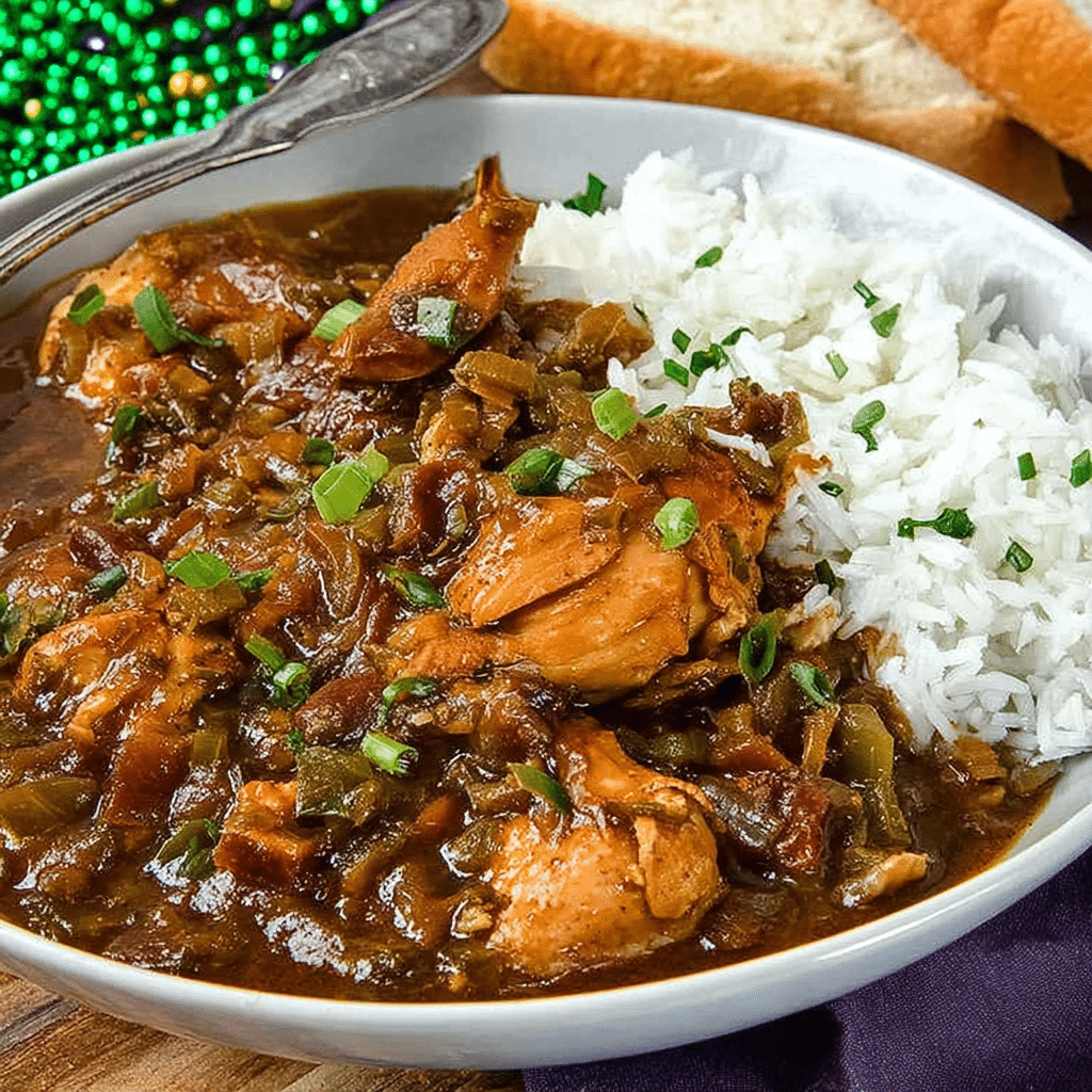 New Orleans-Style Stewed Chicken