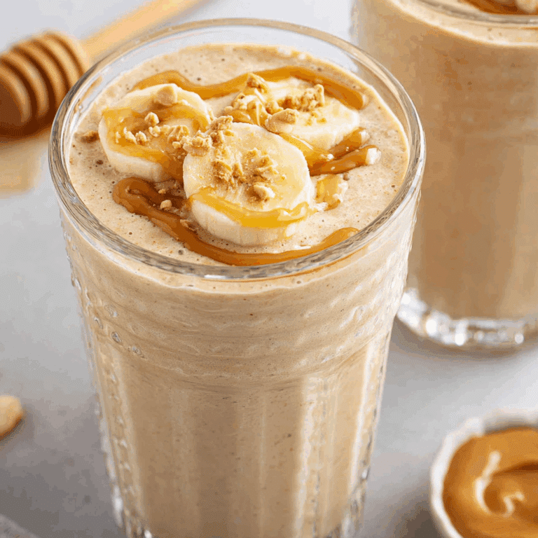 Peanut Butter Banana Smoothie