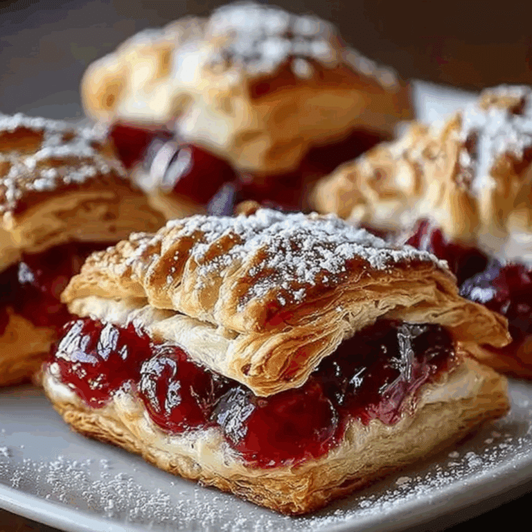 Quick Cherry Pie Bites