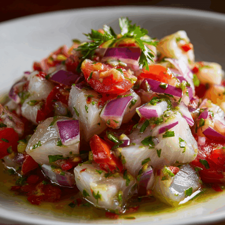 Sea Bass Ceviche