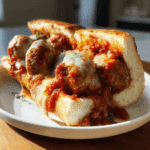 Sloppy Joe Meatball Subs