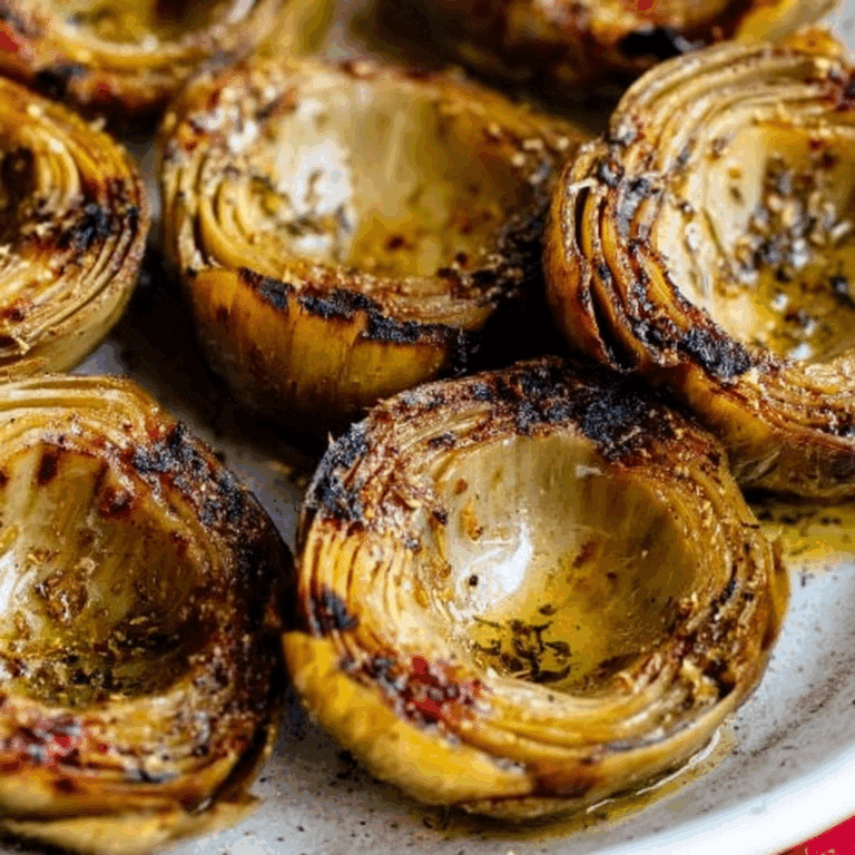 The Easiest Grilled Artichokes Recipe with Lemon