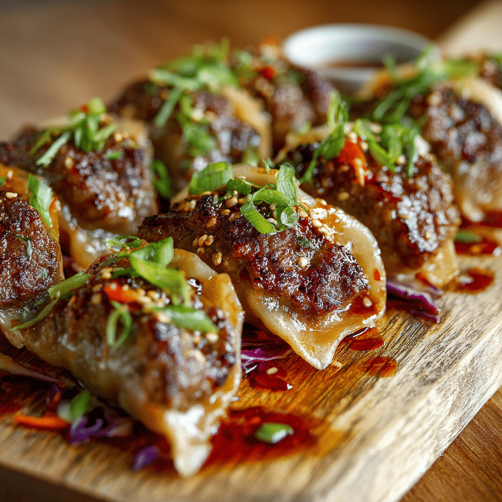 The Juiciest Beef Potstickers Recipe