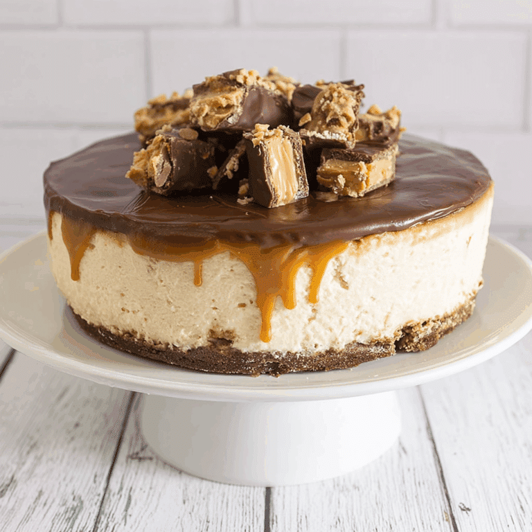 Twix Cheesecake